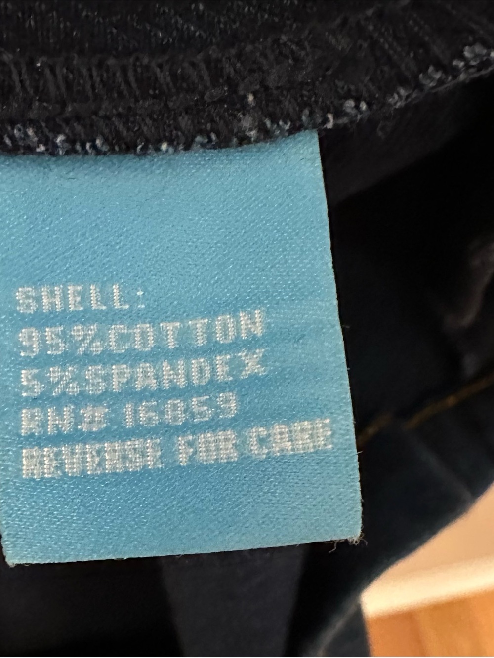 J. McLaughlin Bedford 3/4 Slv Mock Neck Knit Denim Dress S Dark Wash Fitted NEW - Picture 11 of 11